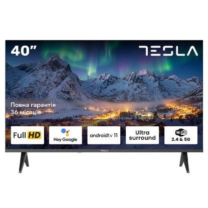  Зображення Телевізор Tesla 40E635BFS 
