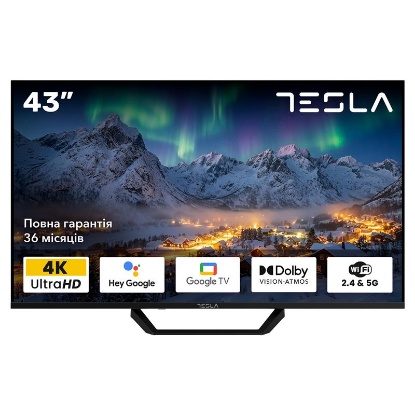  Зображення Телевізор Tesla 43E655BUS 
