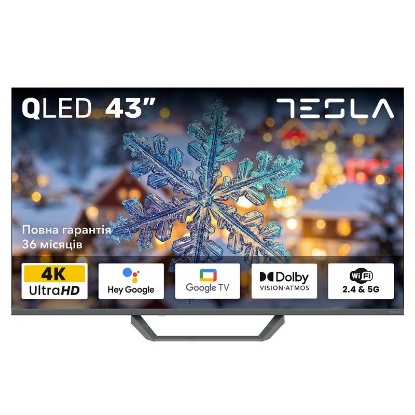  Зображення Телевізор Tesla Q43E655GUS 