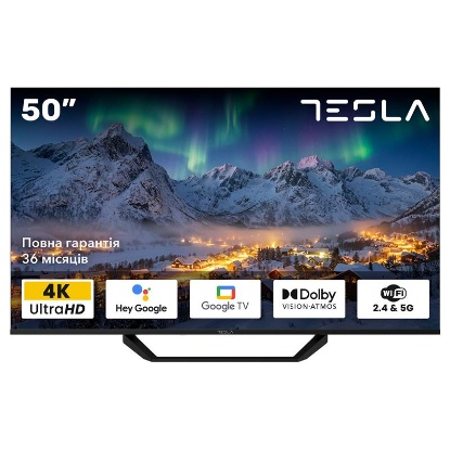  Зображення Телевізор Tesla 50E655BUS 