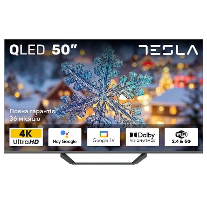  Зображення Телевізор Tesla Q50E655GUS 