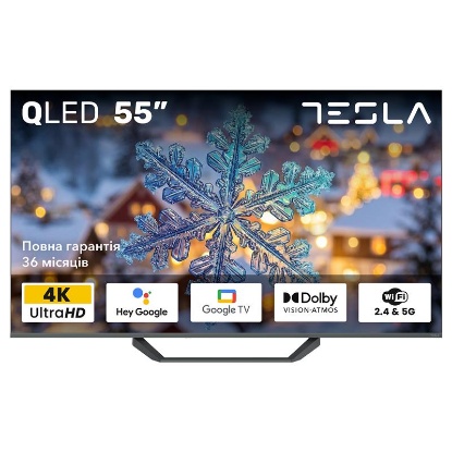  Зображення Телевізор Tesla Q55E655GUS 