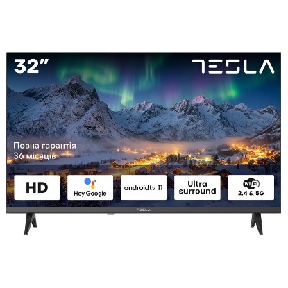  Зображення Телевізор Tesla 32E635BHS 