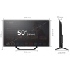  Зображення Телевізор Tesla 50E655BUS 