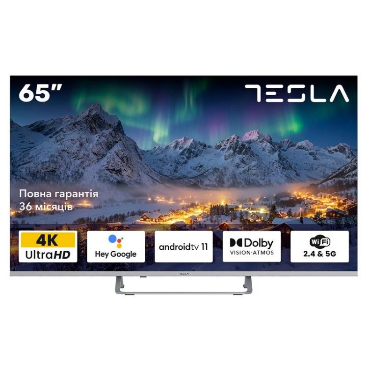  Зображення Телевізор Tesla 65E635SUS 