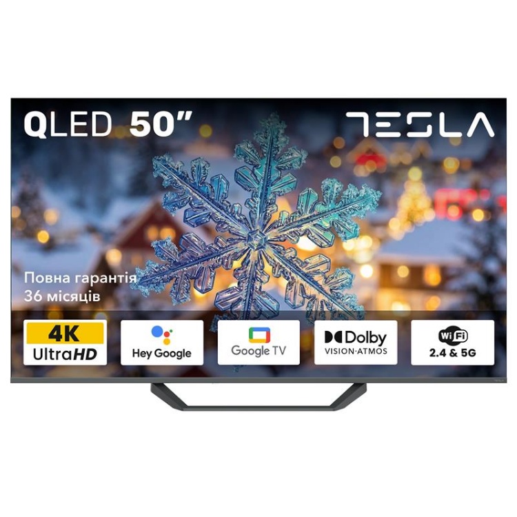  Зображення Телевізор Tesla Q50E655GUS 